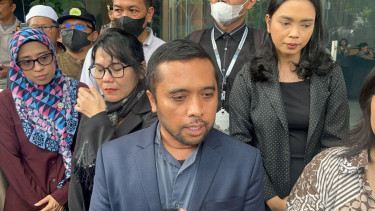 Kuasa Hukum Pelapor Dohar Jani Simbolon di KPK