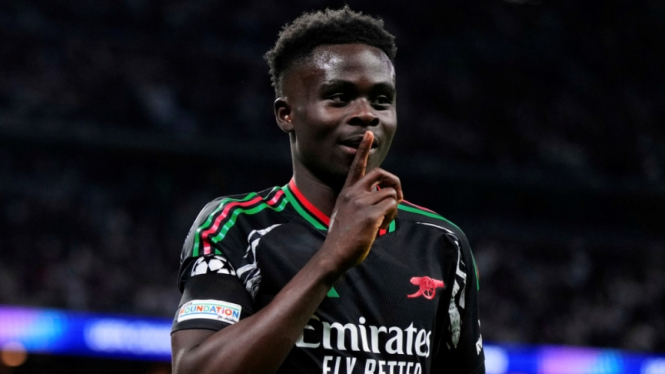 Pemain Arsenal, Bukayo Saka