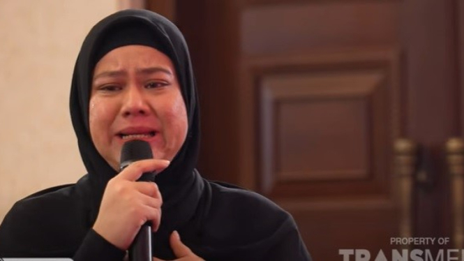 Saskia Novita curhat di kajian Ustaz Hilman Fauzi