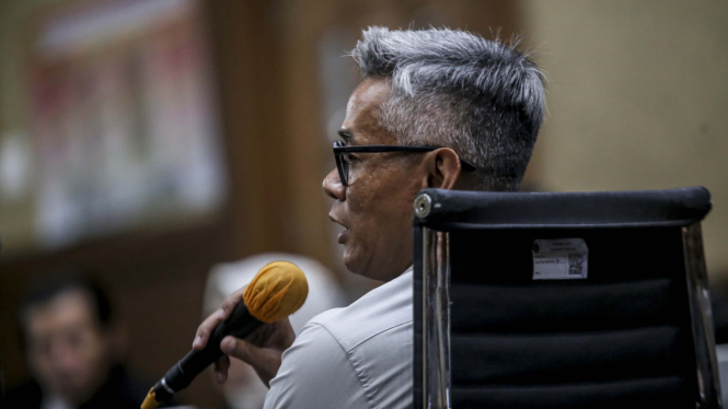 Wahyu Setiawan Mantan anggota (KPU) Hadir Jadi Saksi di Sidang Hasto Kristiyanto