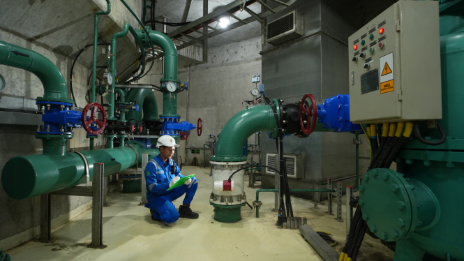 Layanan operation dan maintenance dan pembangkit listrik PLN IP Services  [Humas PLN Indonesia Power]