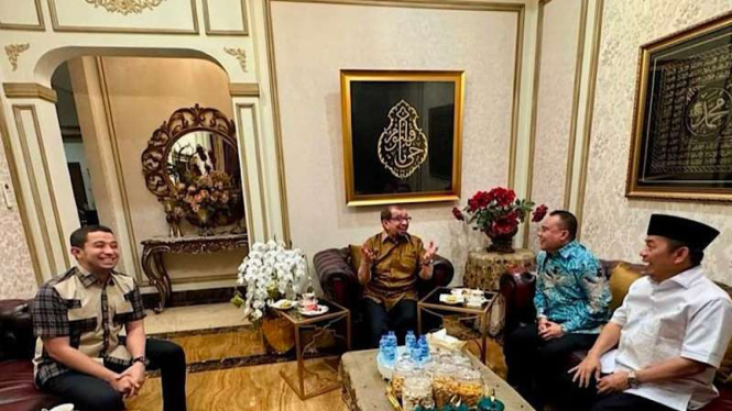 Wakil Ketua DPR RI, Sufmi Dasco Ahmad Silaturahmi dengan Tokoh PKS