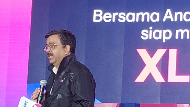 Direktur Utama dan Kepala Eksekutif XLSmart, Rajeev Sethi.