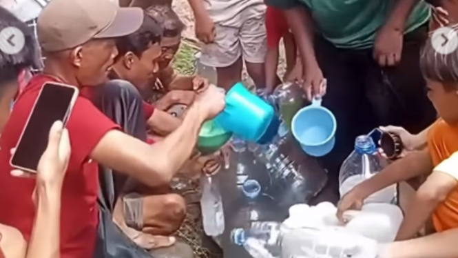 Geger Air Berkah di Pekalongan Ternyata Kebocoran Pipa PDAM