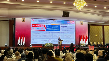 Kepala Eksekutif Pengawas Perilaku Usaha Jasa Keuangan, Edukasi, dan Perlindungan Konsumen OJK Friderica Widyasari Dewi 