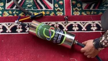 teknologi pengontrol gas skala lebih besar Ponpes Taruna Rabbani