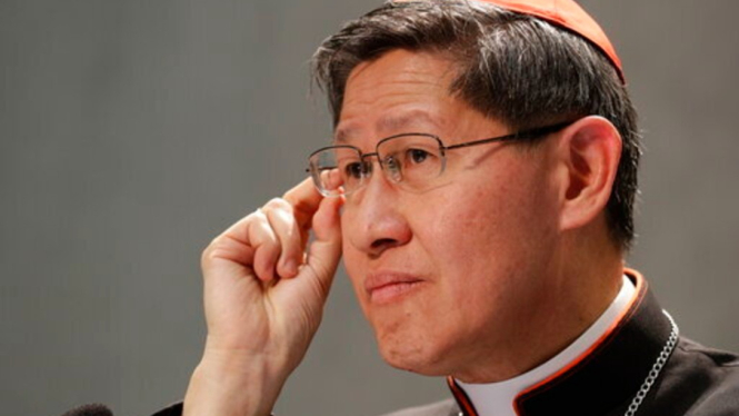 Kardinal Luis Antonio Gokim Tagle dari Filipina (Doc: AP Photo)