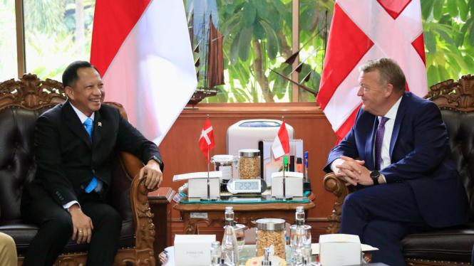 Mendagri menerima kunjungan Menlu Denmark
