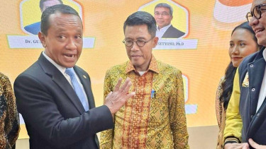 Bahlil Lahadalia dengan Misbakhun