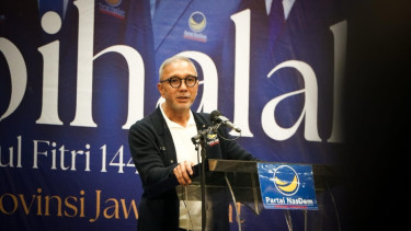 Ketua DPP Partai Nasdem Bidang Pemenangan Pemilu Jawa Barat, Idris Sandiya
