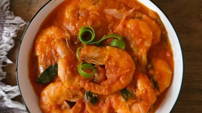 Udang saus padang