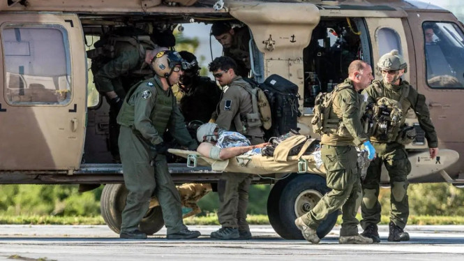 VIVA Militer: Evakuasi tentara Israel