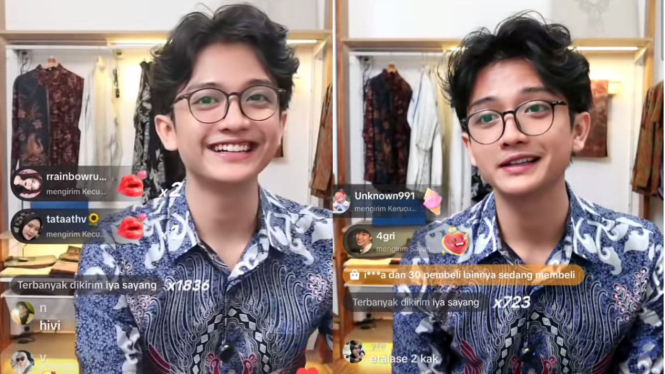 Host live streaming ganteng