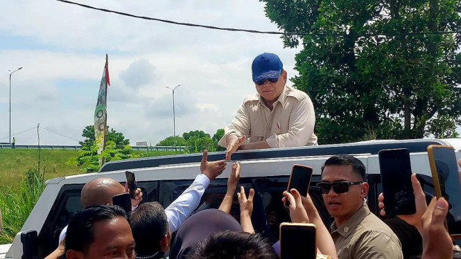 Presiden Prabowo Subianto kunjungan ke Ogan Ilir, Sumsel