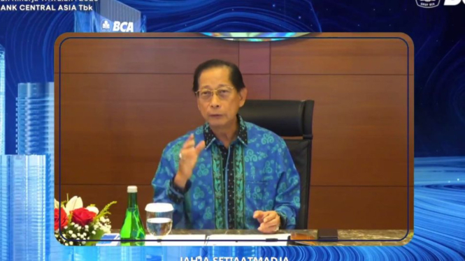 Presiden Direktur PT Bank Central Asia Tbk, Jahja Setiaatmadja