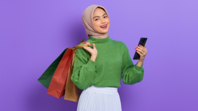 Ilustrasi belanja online