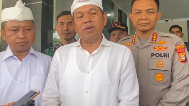 Gubernur Jawa Barat, Dedi Mulyadi  di Depok