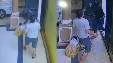 Detik-detik Aksi Perampokan Karyawan Toko oleh Pria Bersajam Viral