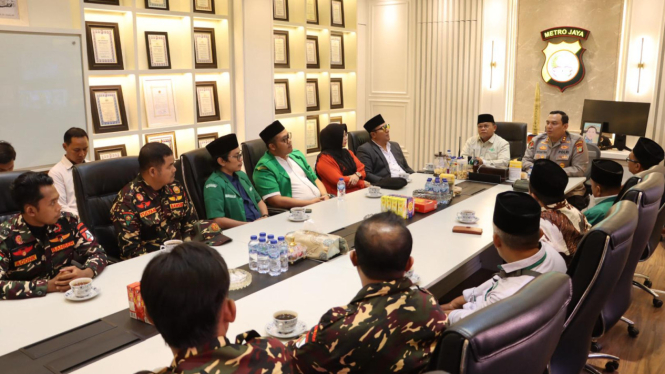 NU Jakut sambangi Polres Pelabuhan Tanjung Priok