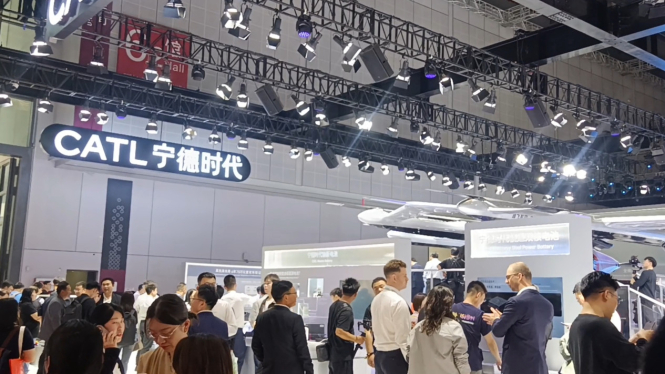 CATL di Shanghai Auto Show 2025