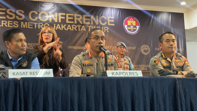 Kapolres Metro Jakarta Timur Kombes Nicolas Ary Lilipaly