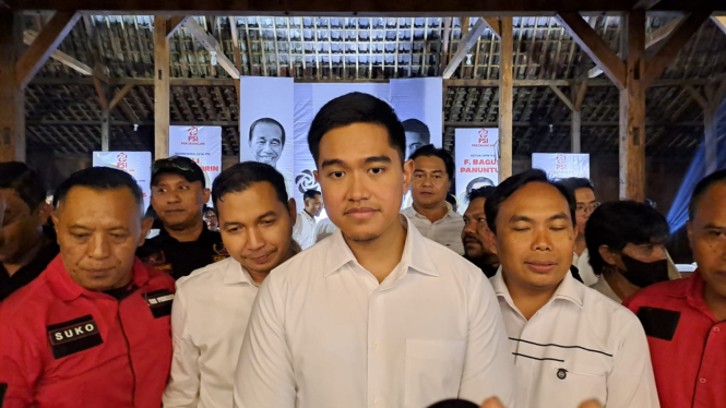 Ketua Umum DPP Partai Solidaritas Indonesia (PSI) Kaesang Pangarep 