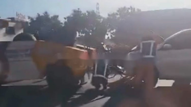 Sebanyak delapan kendaraan mengalami kecelakaan beruntun di ruas Jalan Tol Cikunir KM 47.