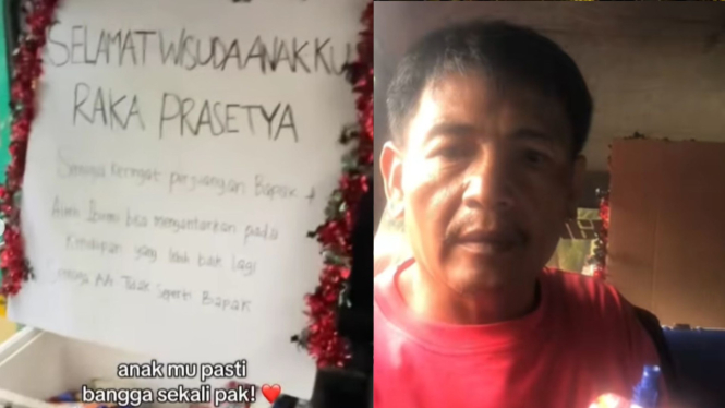 Sopir Angkot Rayakan Wisuda Anak dengan Bagi-Bagi Yoghurt ke Penumpang