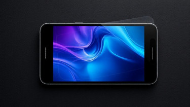 Ilustrasi antigores atau screen protector ponsel