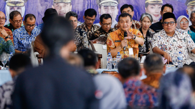 Gubernur Jateng Ahmad Luthfi saat Musrenbangwil Eks Karesidenan Pekalongan