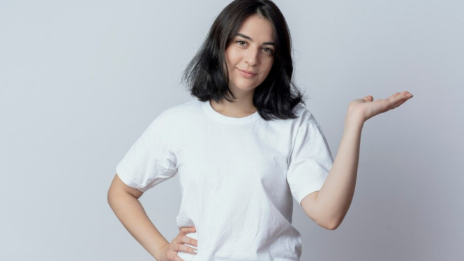 Ilustrasi baju putih