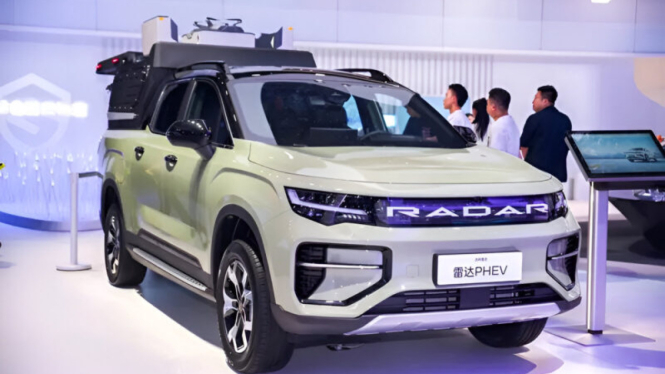 Geely Radar PHEV di Shanghai Auto Show 2025