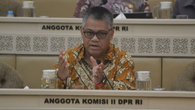 Anggota Komisi II Fraksi PDIP, Giri Ramanda Kiemas.