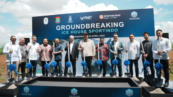 Arena Ice Rink Airdome Resmi Dibangun, Indonesia Jadi yang Pertama di ASEAN