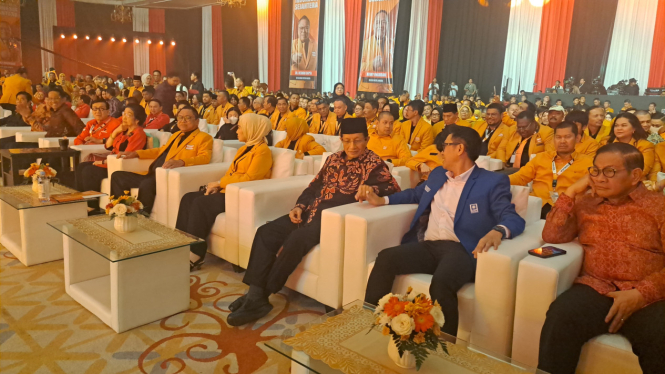 Tamu undangan yang hadiri Pelantikan DPP Partai Hanura