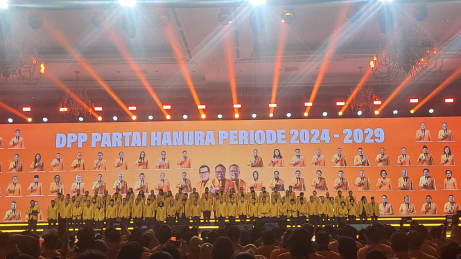 Pelantikan DPP Partai Hanura periode 2024-2029