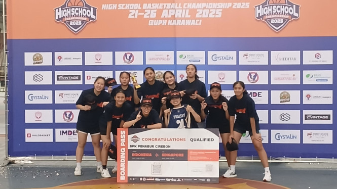 SMK Penabur Cirebon berhasil menangkan tiket menuju NBA Rising Stars di Singapura