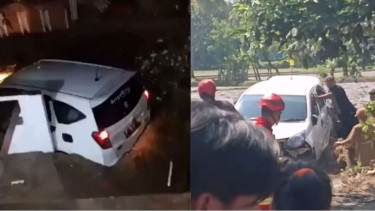 Viral Banjir Bandang di Cianjur Hanyutkan Mobil yang Terparkir di Garasi