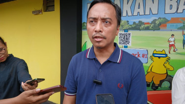 Kepala Biro Komunikasi dan Pelayanan Publik Kementerian Kesehatan, Aji Muhawarman di Tangerang