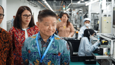 Direktur Transformasi dan Perencanaan Telkomsel Wong Soon Nam.