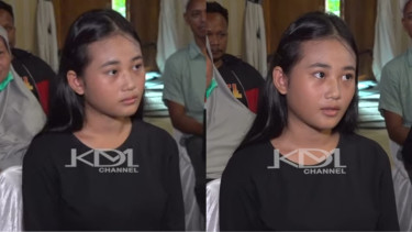 Sosok Aura Cinta, Remaja yang Rumah Digusur Malah Ribut Soal Wisuda
