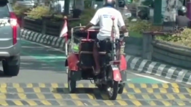Warga kesulitan lewati polisi tidur di Klaten