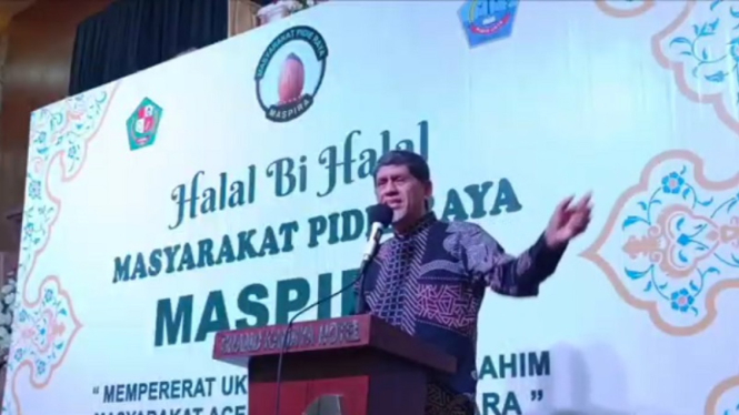 Mantan Ketua DPW PAN Sumut Zulkifli Husen meninggal saat beri kata sambutan 