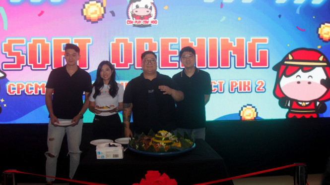 Soft opening Cow Play Cow Moo 