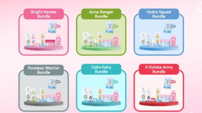 Paket skincare Pigeon 