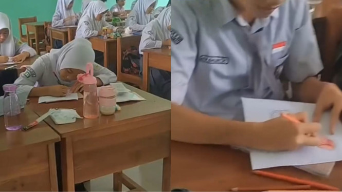 Murid di Sekolah Bandung Ini Diberi Soal Ujian Berupa Gambar Alat Kelamin