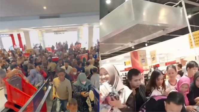 Viral! Supermarket Ini Diserbu Warga Lantaran Mau Tutup Permanen