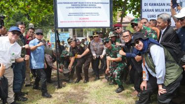 Eksekusi lahan seluas 47 ribu hektare (dok. istimewa)