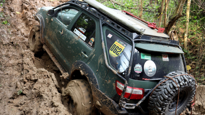 Acara off-road di Subang, Jawa Barat