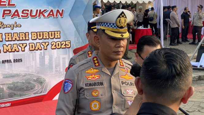 Dirlantas Polda Metro Jaya Kombes Komarudin